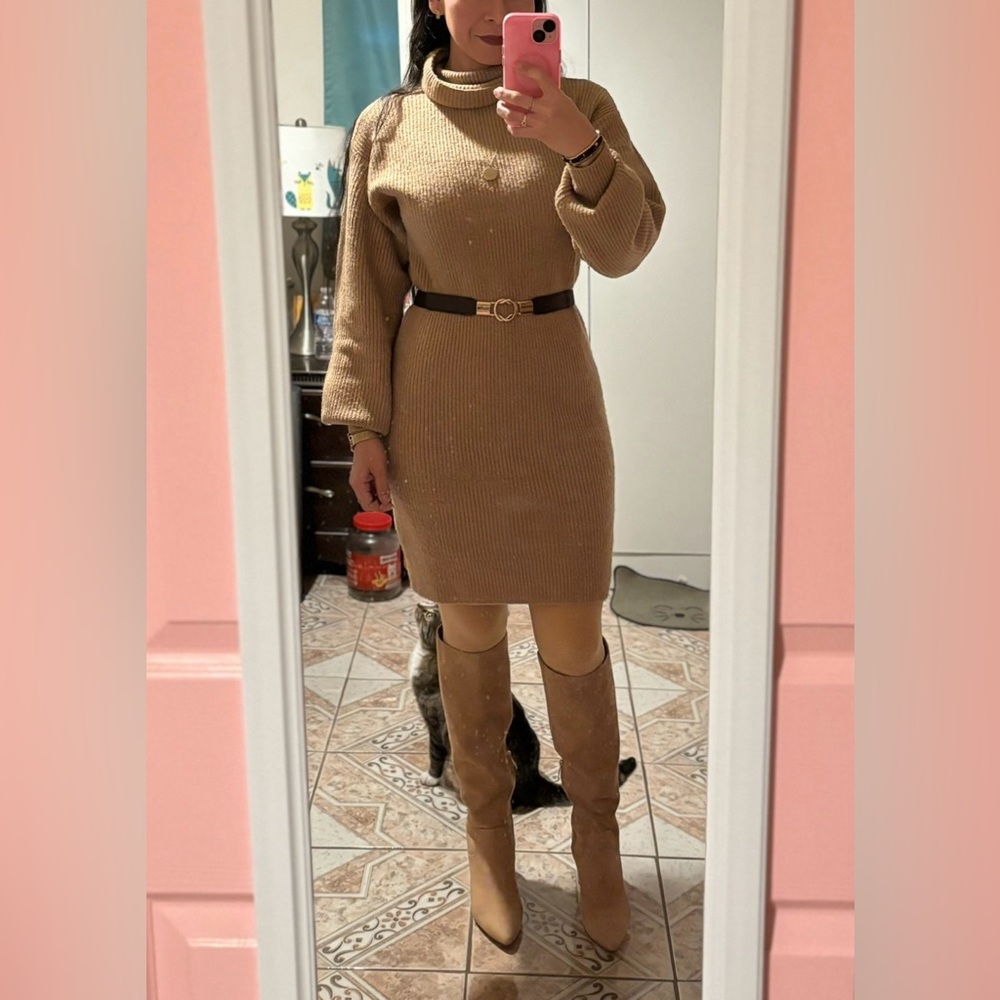 Hollister turtleneck sweater dress